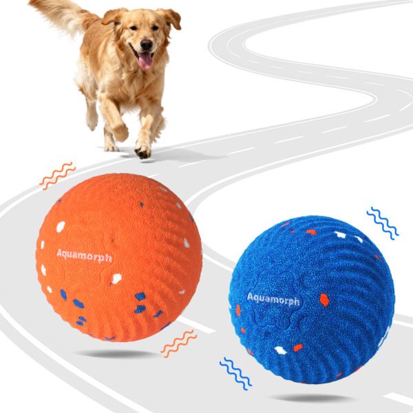 Chewer Tough Interactive Dog Toys , Durable Motion Activated Automated Rolling Toys for Dogs and Cats, Small/Medium/Large Dogs, USB Rechargeable gravity ball